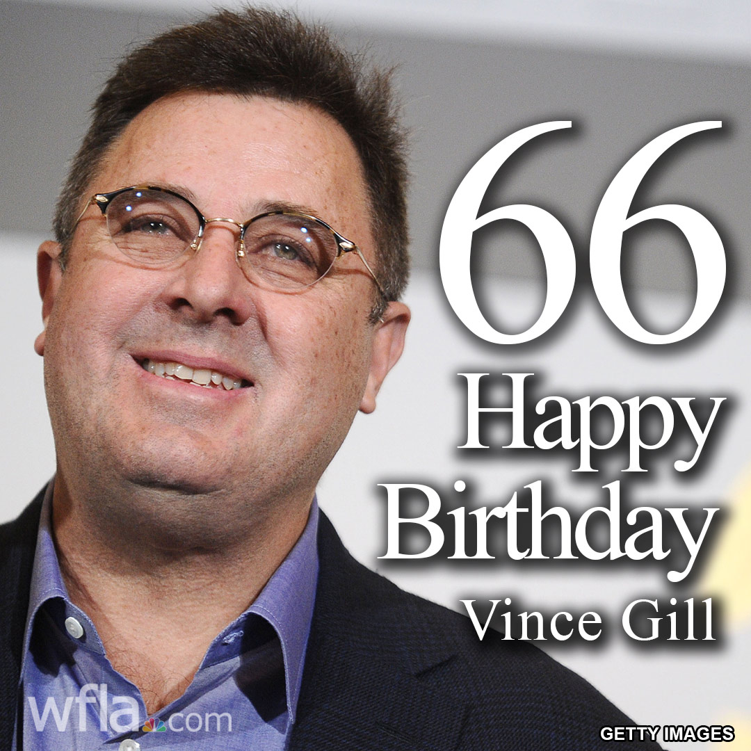 HAPPY BIRTHDAY, VINCE GILL The 22-time Grammy-winning country artist turns 66 today!  