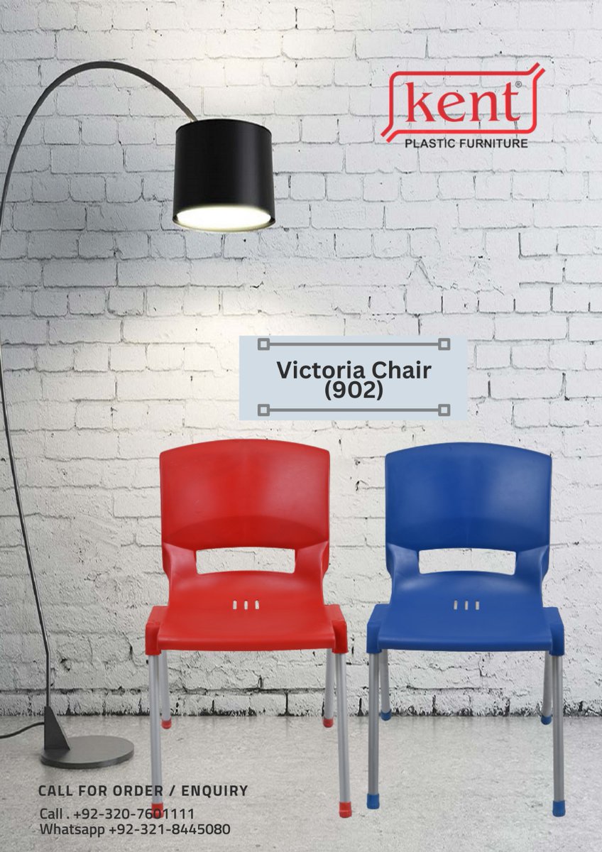 KentPakistan's tweet image. Upgrade your seating with our steel plastic armless chair. Its simple yet sturdy design, stackable feature and comfortable structure make it a popular choice for any home or office setting.
Call for Orders 0320 7601111
#steelplasticchair
#stackablechairs #kentplasticfurniture