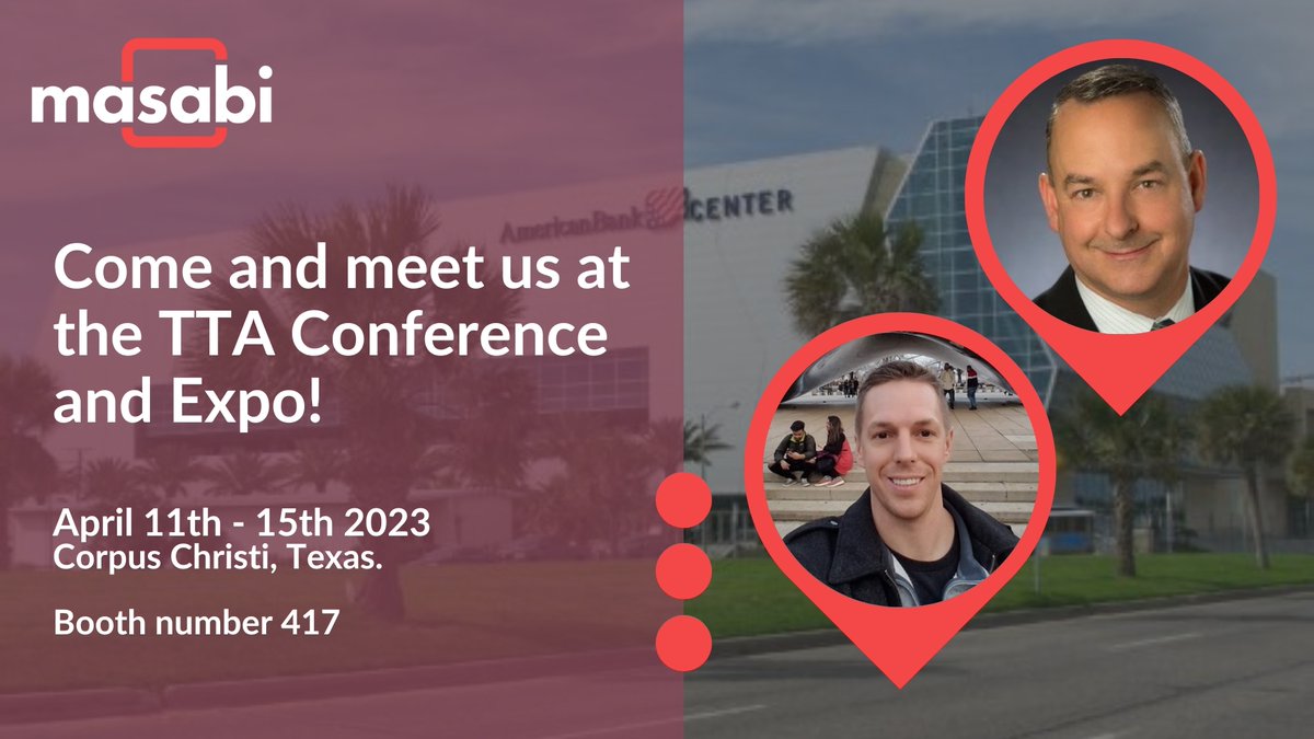 👥🚌🎤Are you attending the Texas Transit Association State Conference this week? So will we! Catch up with Masabees Steve Young and Kirt Heywood at booth #417 to discuss ticketing innovations, particularly in the Account-Based Ticketing space!