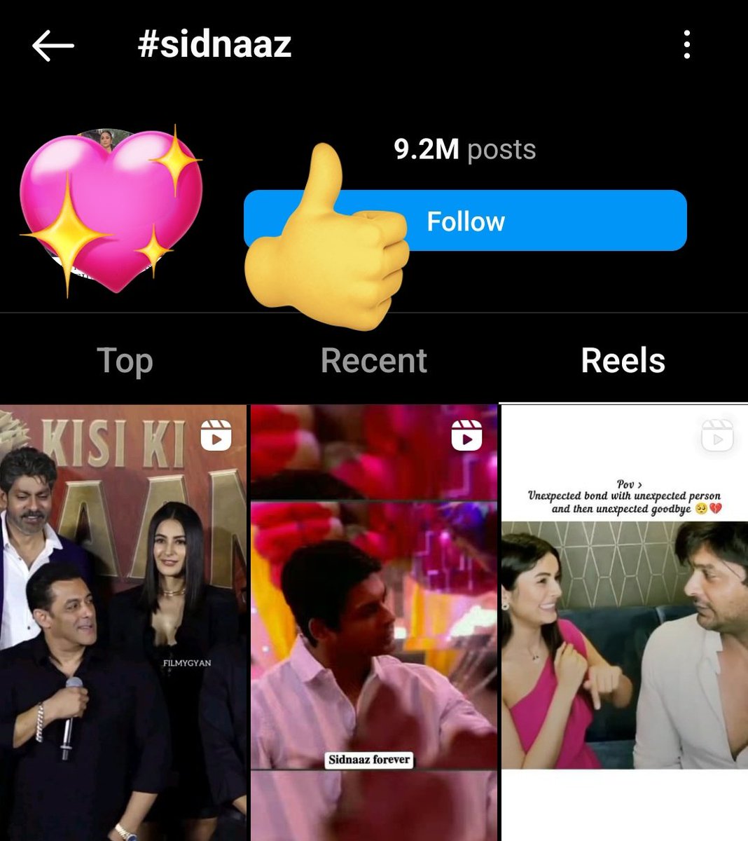 N.. (@naazemotion) on Twitter photo 9.2 M it is!!
Congratulations all who love <a href="/sidharth_shukla/">Sidharth Shukla</a> and <a href="/ishehnaaz_gill/">Shehnaaz Gill</a> as another milestone is reached for them.
#SidNaaz hashtag reaches 9.2 M mentions on Insta.
Keep showering your love & posting on Insta using #SidNaaz & #SidharthShukla #ShehnaazGill
Much love 9.2 M it is!!
Congratulations all who love <a href="/sidharth_shukla/">Sidharth Shukla</a> and <a href="/ishehnaaz_gill/">Shehnaaz Gill</a> as another milestone is reached for them.
#SidNaaz hashtag reaches 9.2 M mentions on Insta.
Keep showering your love & posting on Insta using #SidNaaz & #SidharthShukla #ShehnaazGill
Much love