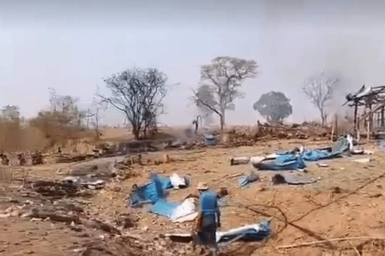 #MyanmarJunta has now admitted massacring 100 civilians. The UNSG said the perpetrators must be held to account. Would <a href="/antonioguterres/">António Guterres</a>
please explain to the people of #Myanmar how the junta will be held accountable? The <a href="/IntlCrimCourt/">Int'l Criminal Court</a>? If so, how &amp; when? #WhatsHappeningInMyanmar
