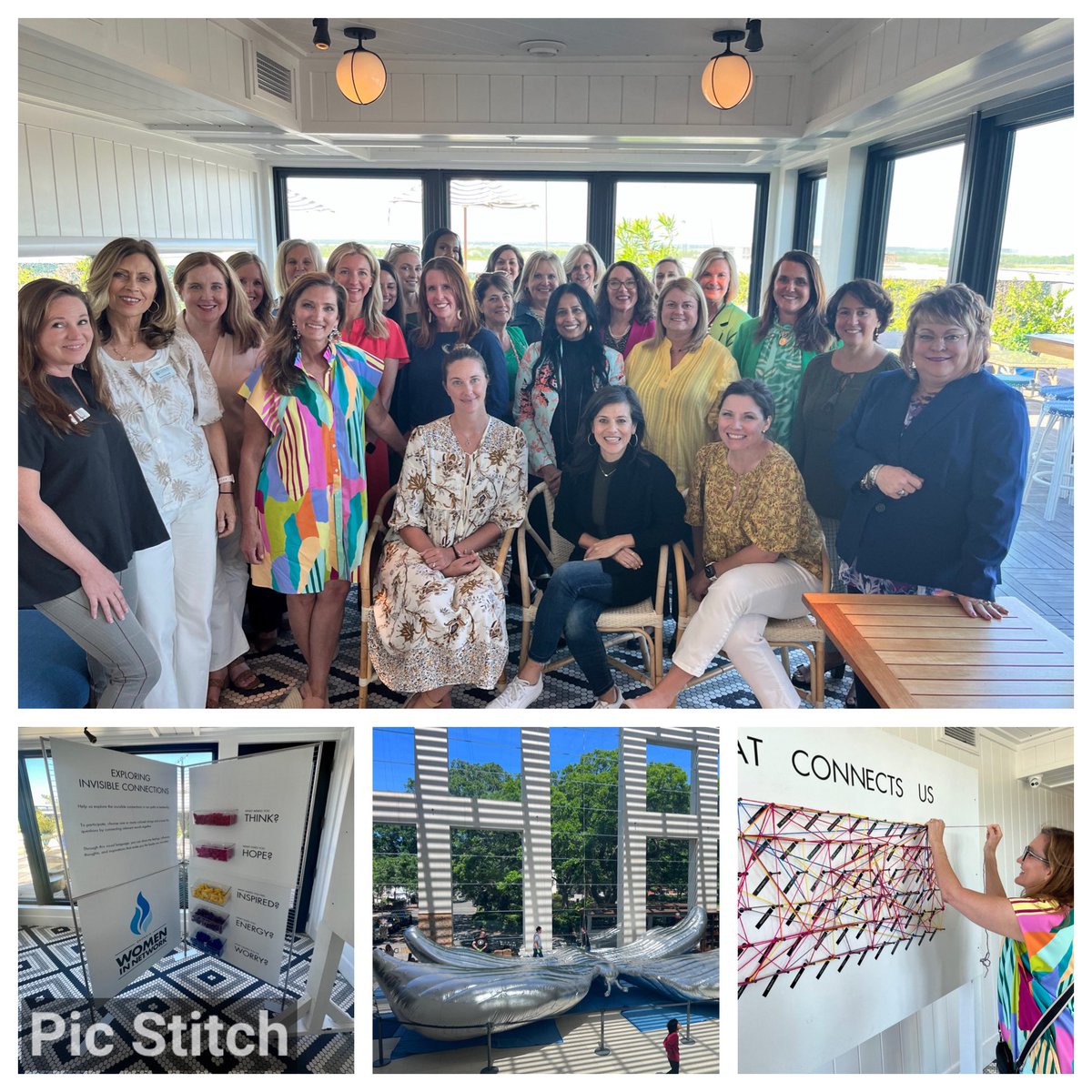 GLISI's tweet photo. Fellowship. Counsel. Mentorship. Just a few of the invisible connections that hold leaders through. Thank you @jzauner1 @jhooperGSSA @SuchetaKamath @ExQKnowHow @DiscoveryEd @HMHCo @ParrishConstGrp for making the time to explore, learn and grow together possible. #womeninnetwork https://t.co/XQjqSknmGu
