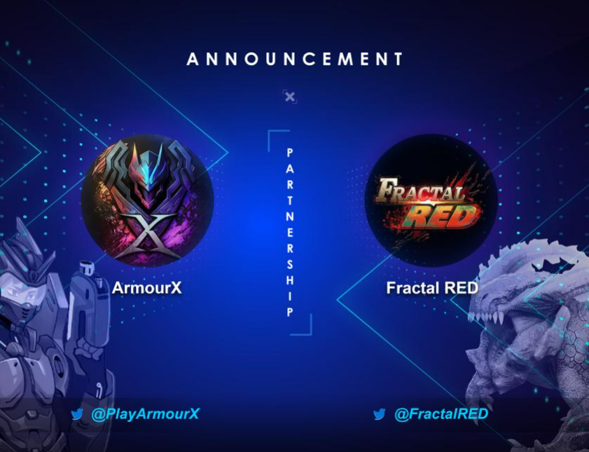 playarmour's tweet photo. @FractalRED ๐ค@playarmourx
we've got exciting plans to create items that span both games!
#Solana #PolygonGAMEON https://t.co/xbPTnY0XrX