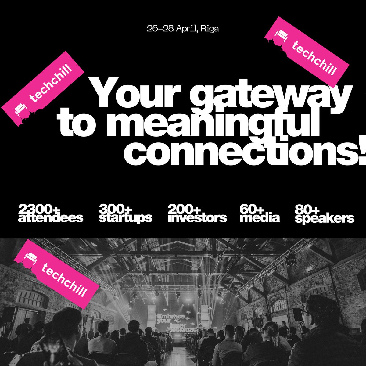 We are excited to be taking part in <a href="/TechChill/">TechChill | #techchill2026</a>! If you are a founder or working with startups, this is definitely something that you don’t want to miss! Come to meet the Kiuas team at one of the biggest startup events in Baltics, on April 26-28. 🔥

See you there! #techchill2023