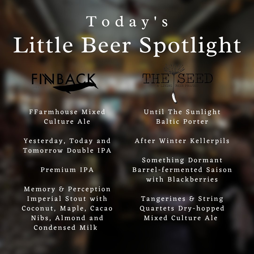 Brick Store (@brickstorepub) on Twitter photo Today we're shining a spotlight on two of our favorite brewers in the Northeast, <a href="/finbackbrewery/">FinbackBrewery</a> & @theseedbeer! They're known for a variety of styles, from mixed culture & IPA to traditional European-style beers. We're beyond excited showcase their talents! Today we're shining a spotlight on two of our favorite brewers in the Northeast, <a href="/finbackbrewery/">FinbackBrewery</a> & @theseedbeer! They're known for a variety of styles, from mixed culture & IPA to traditional European-style beers. We're beyond excited showcase their talents!