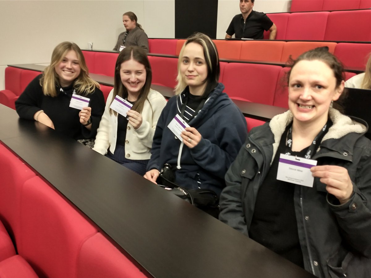 ls_livesey's tweet photo. @UoGNatSocSci @UoGSocAndCrim students attending #bsa2023 in Manchester. Presenting research by Sexual Violence Research Group tomorrow! https://t.co/gxs5jvz37n