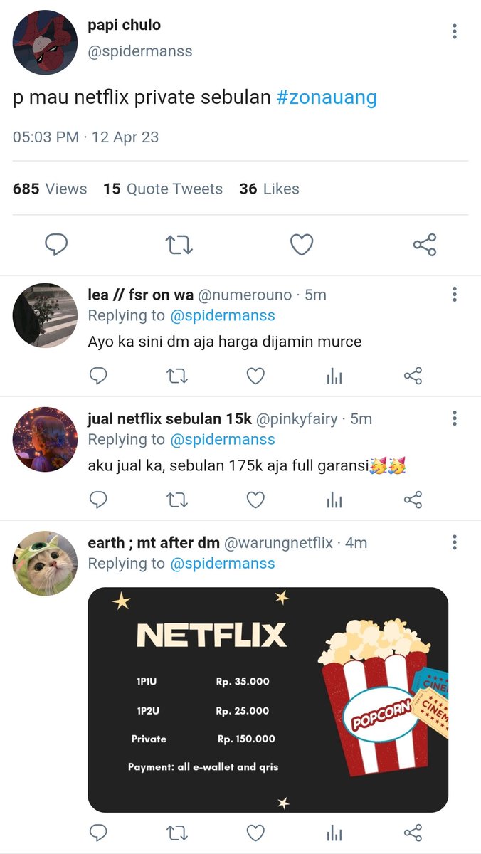 cloudflyeol's tweet photo. ;— chanbaek one tweet au

Niat bumi iseng-iseng nyambi jualan netflix, tapi kok yang beli malah crush nya... https://t.co/9zOTn09hyf