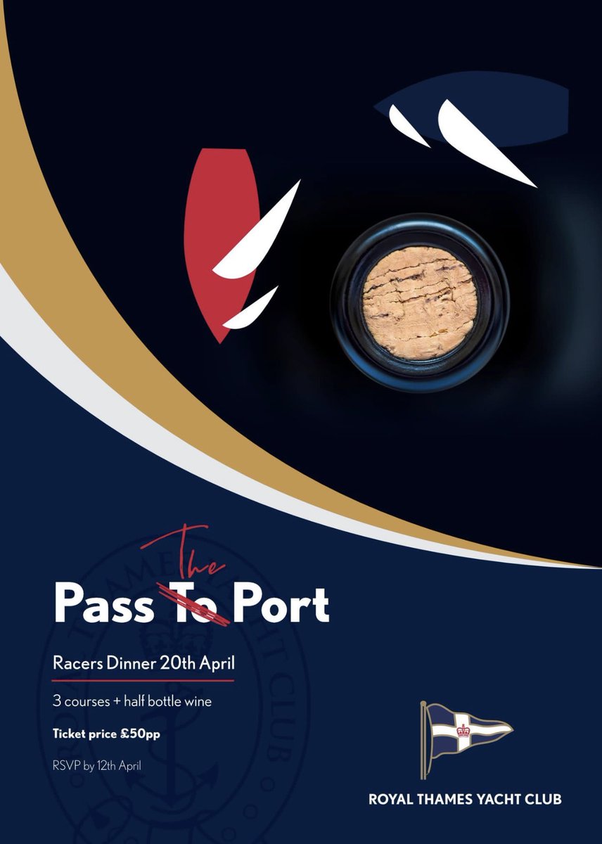 Book your tickets for our Racers Dinner next Thursday, 20th April! 

royalthames.com/Default.aspx?p…