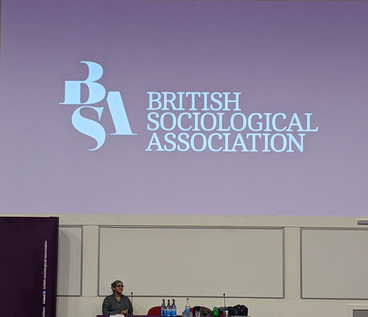 I've come, I've presented and now I'm relaxed and ready to listen to @GKBhambra #britsoc23