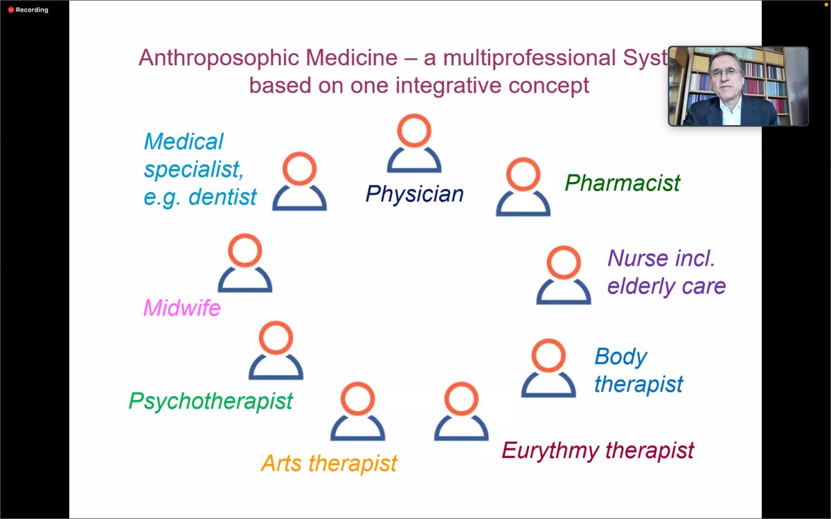 IVAAmeds's tweet photo. ''Very thankful for #WHObenchmarksAM reflecting on training standards in #AnthroposophicMedicine. This will help us implementing trainings in different countries around the world'' points out Dr. Georg Soldner from the Medical Section at the @GoetheanumEN
#holistichealthcare https://t.co/VtEldX4W29