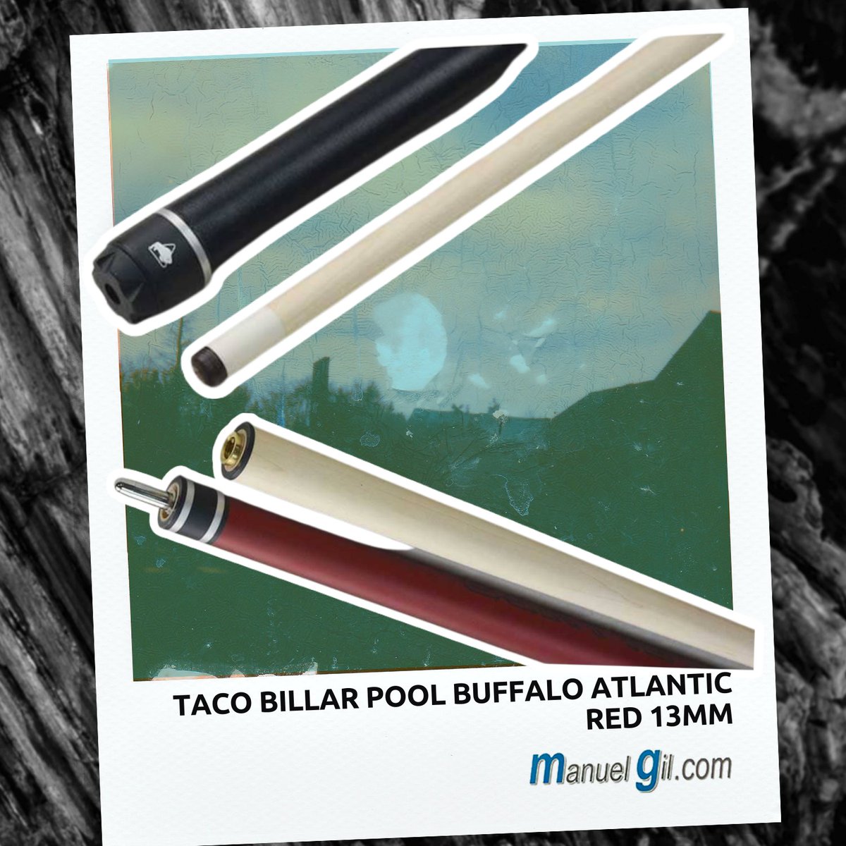 manuelgilcom's tweet photo. 📷​📷​​ NOVEDAD: Taco Billar Pool Buffalo Atlantic Red 13mm📷

Taco billar Buffalo de excelente calidad fabricada por Buffalo.

​📷​​ Puedes hacerte con tu Taco Billar Pool Buffalo Atlantic Red 13mm pulsando en la imagen ​📷​

📷📷 Descubre todo en https://t.co/KYTYTcLbUI 📷📷 https://t.co/vIOIF9kbux