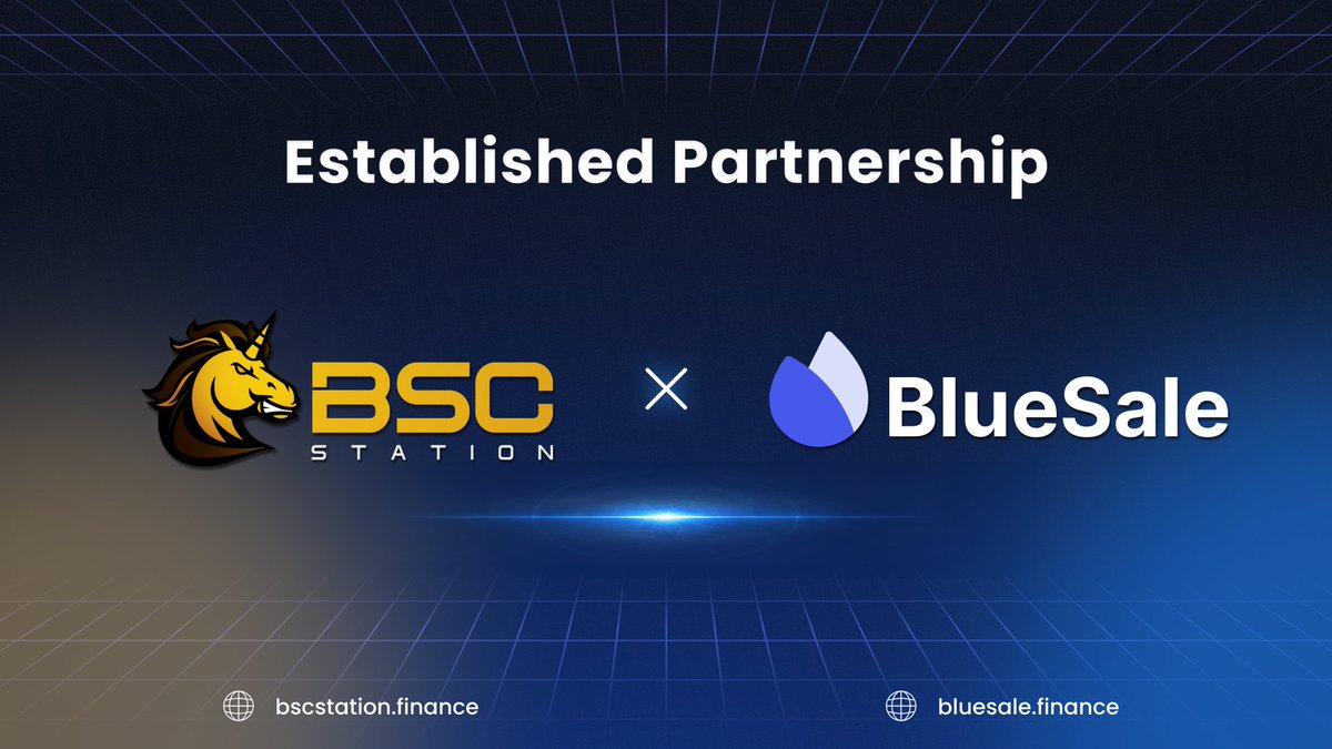 🚀@bscstation became the strategic investor of <a href="/BluesaleBls/">BlueSale Official</a>!🔥

🤝The partnership enhances the growth of both parties with many strategic activities, including:
✅BlueSale's IDO on BSCStation
✅Community Expansion
✅Cross-marketing activities

👉Deatils: t.me/bscstation_med…