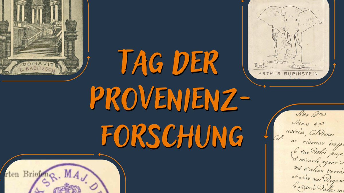 Heute ist internationaler Tag der #Provenienzforschung. Die bibliothekarische Provenienzforschung an der #UBLeipzig beschreiben wir anschaulich in unsere Reihe 'Wenn Bücher reden könnten ...' auf dem Blog: blog.ub.uni-leipzig.de