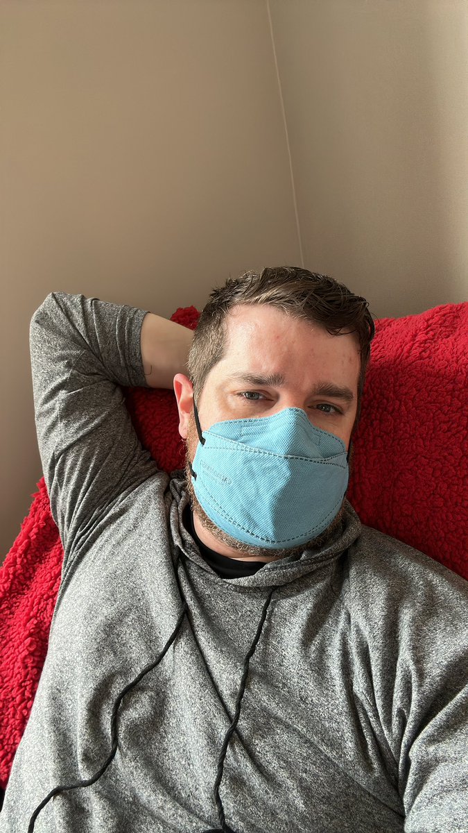 Hi. I’m Derek. I live in Canada and refuse to accept that infections and reinfections are inevitable - I will continue to do my utmost to break chains of transmission. I’m also sexy as all living fuck. I’m breaking new grounds in mask/eye color coordination. What about you?