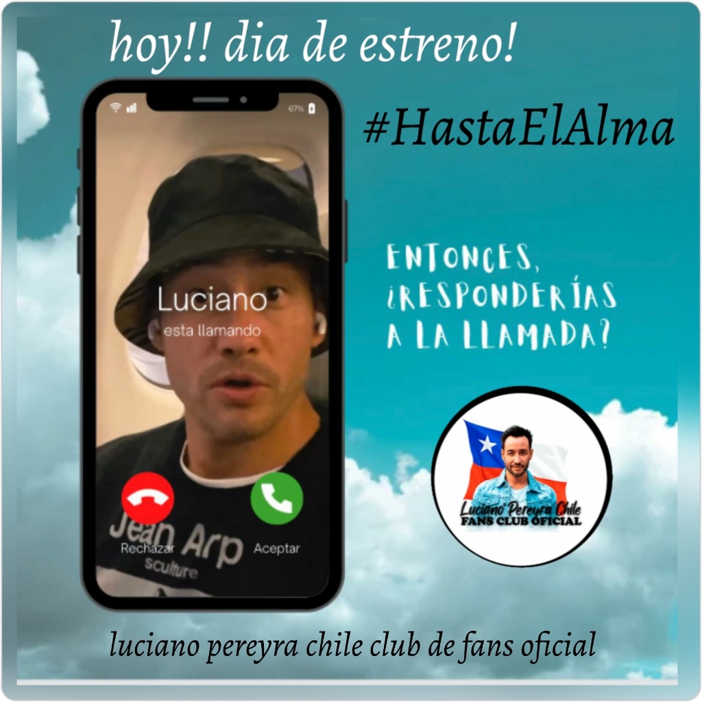 eli_lu_dechile's tweet image. Es hoy!! estreno de #HastaElAlma de @LucianoPereyra 20 hr en 🇨🇱 😘😘  @FMDOS @RadioPudahuel  @Radio_Romantica @RadioDisneyLA  @RadioCorazonFM @UMusicChile  @radio_festival @LPereyrachile