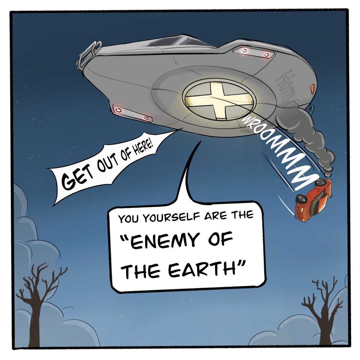 sunfuelelectric's tweet photo. Who is the real enemy of the earth?🤔
.
.
.
#sunfuel #sunfuelelectric #comicseries #Ev #EVChargers #CleanEnvironment #ElectricVehicles #GoElectric #ChargeOnTheGoWithSunFuel #electric #vehicle #charger #comicstrip #emissionfree #ecofriendly #enemyoftheearth https://t.co/F6jeTjakHD