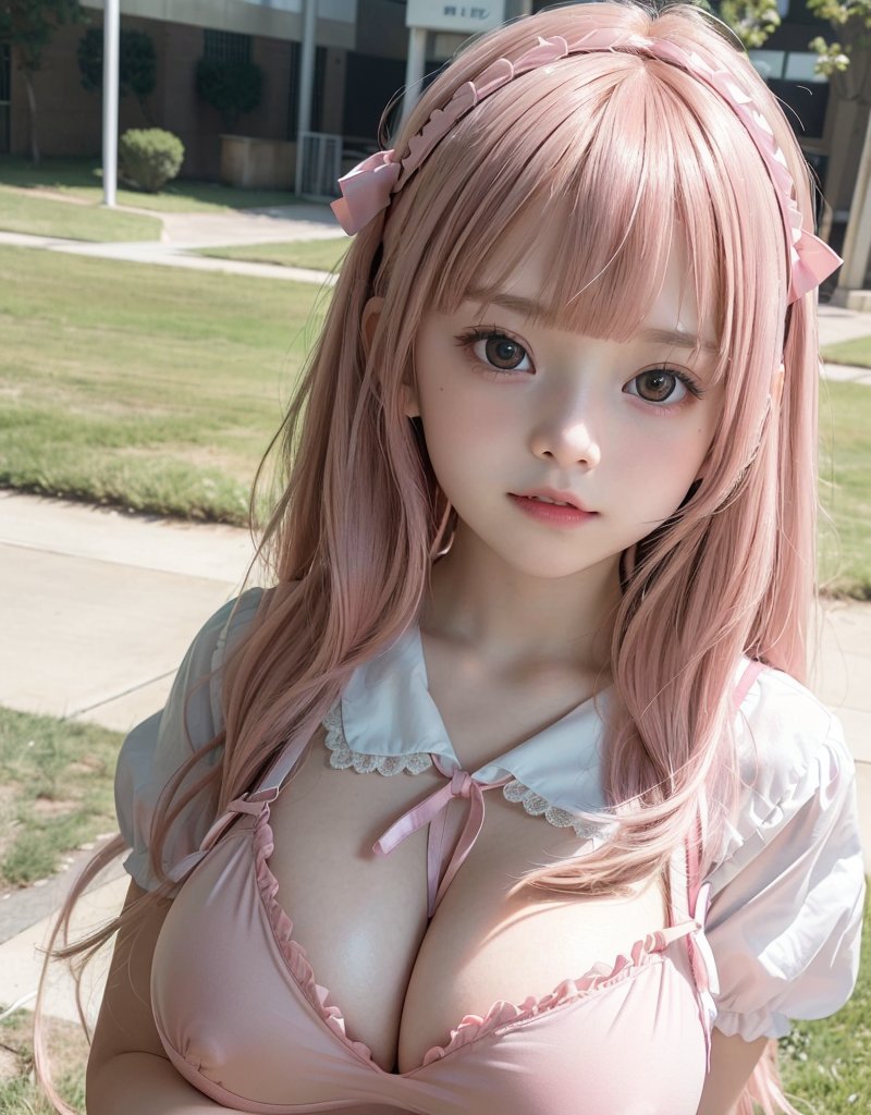 ui_n0301's tweet photo. みんな大好きピンク髪ちゃん！
#AIArt　#Chilled_re_generic　#StableDiffusion https://t.co/mnnUOTqsi5