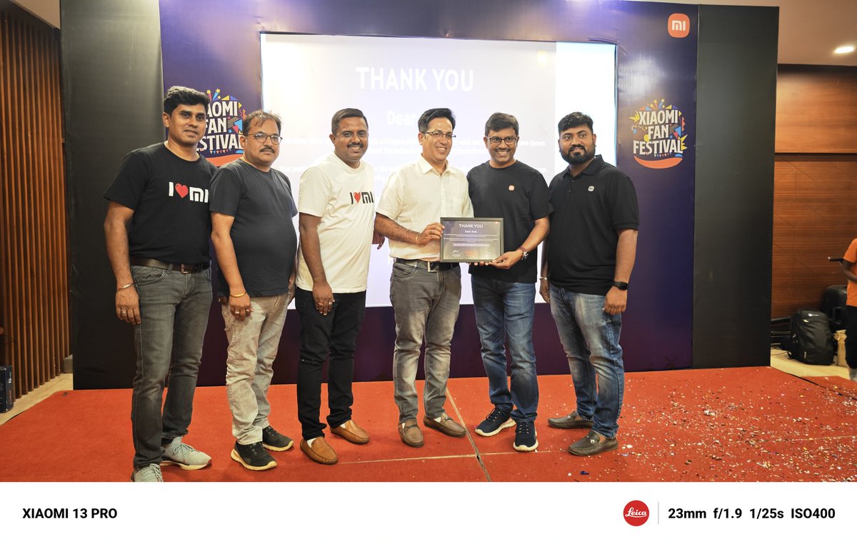 batchumalli's tweet photo. An Amazing Evening Spent with Our #Super #MiPartners in #Hubli. ๐๐
Delighted to Witness the Love for Us & Excitement with our new Launches #RedmiNote12 #Redmi12C #Super Energy Flowing in the Air. โก๐ช
#Xiaomi โฅ๏ธ #HubliPartnersMeet
#BigOnSpeedBigOnStyle
#SuperNoteSuperDesign https://t.co/wD91kOavtS