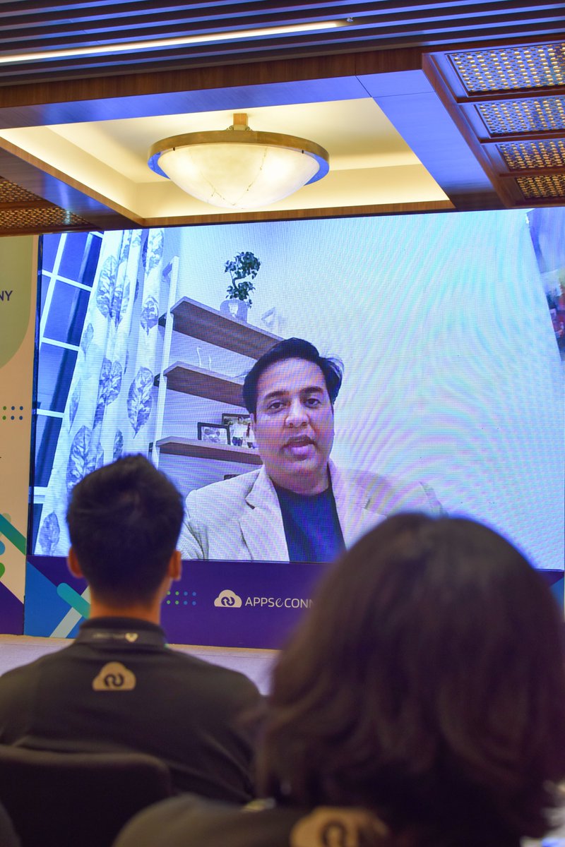 appseconnect's tweet image. An insightful #keynote by our CEO and co-founder, Atul Gupta, and by co-founder, Shailendu Verma, who chimed in virtually to offer enriching insights, and inspired us to take on new challenges and achieve greater heights with #APPSeCONNECT!✈️

#Synchrony23