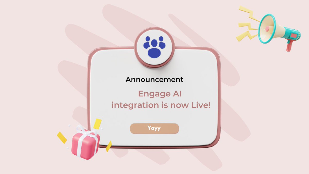 IntegratelyApp's tweet photo. Now integrate @EngageAI_ with 1050+ apps with just one click using Integrately!
Spend less time on repetitive tasks and more on things that matter most to you.
Choose from over 1490 ready automations and get started - https://t.co/nGc80bN6Lx
#1ClickIntegrations #NoCode https://t.co/ts0pigQhTi
