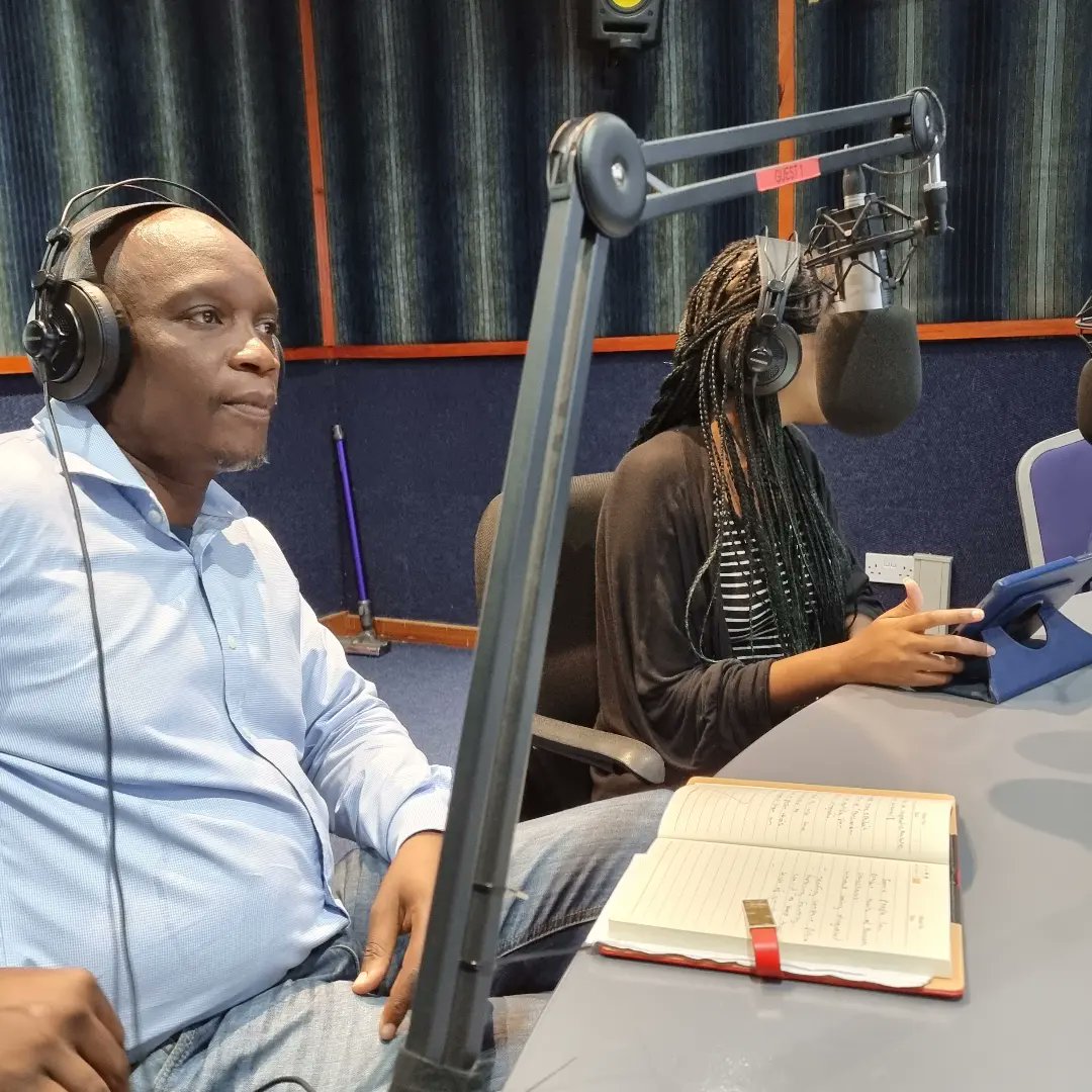 nustfmzw's tweet photo. ON AIR: Narcissism 
 Guests from @WOTAMental 

With Dr W. Mnguni https://t.co/r3uI8somDl