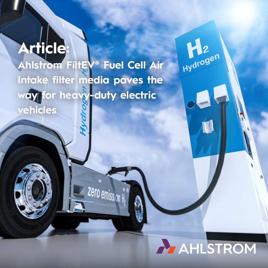 Ever wondered how many heavy-duty vehicles are on our roads? 60 million. Check out the article below and explore how our technologies are enabling these big engines to make the big shift – to electric 💡: ahlstrom.com/Media/articles…
#electricvehicles