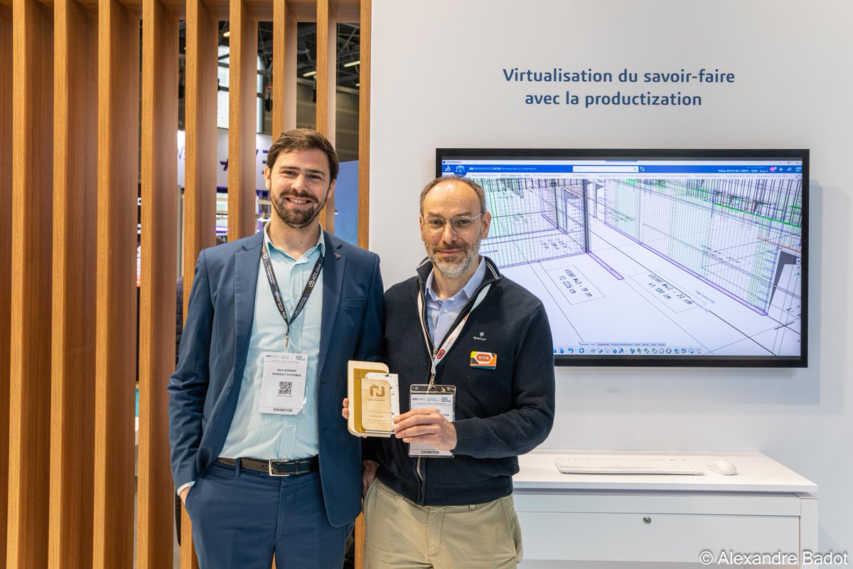 🏗️ Retour sur <a href="/bim_world/">BIM WORLD</a> :

📌 Visite d'<a href="/OlivierKlein93/">Olivier Klein</a>, Ministre délégué chargé de la Ville et du Logement.
📌 Prises de parole d'experts Dassault Systèmes et de partenaires.
📌 Visite d'<a href="/OSalleron/">Olivier Salleron</a>, Président de la <a href="/FFBatiment/">FFB</a>.
📌 Trophée des jumeaux numériques avec <a href="/Bouygues_C/">Bouygues Construction</a>.