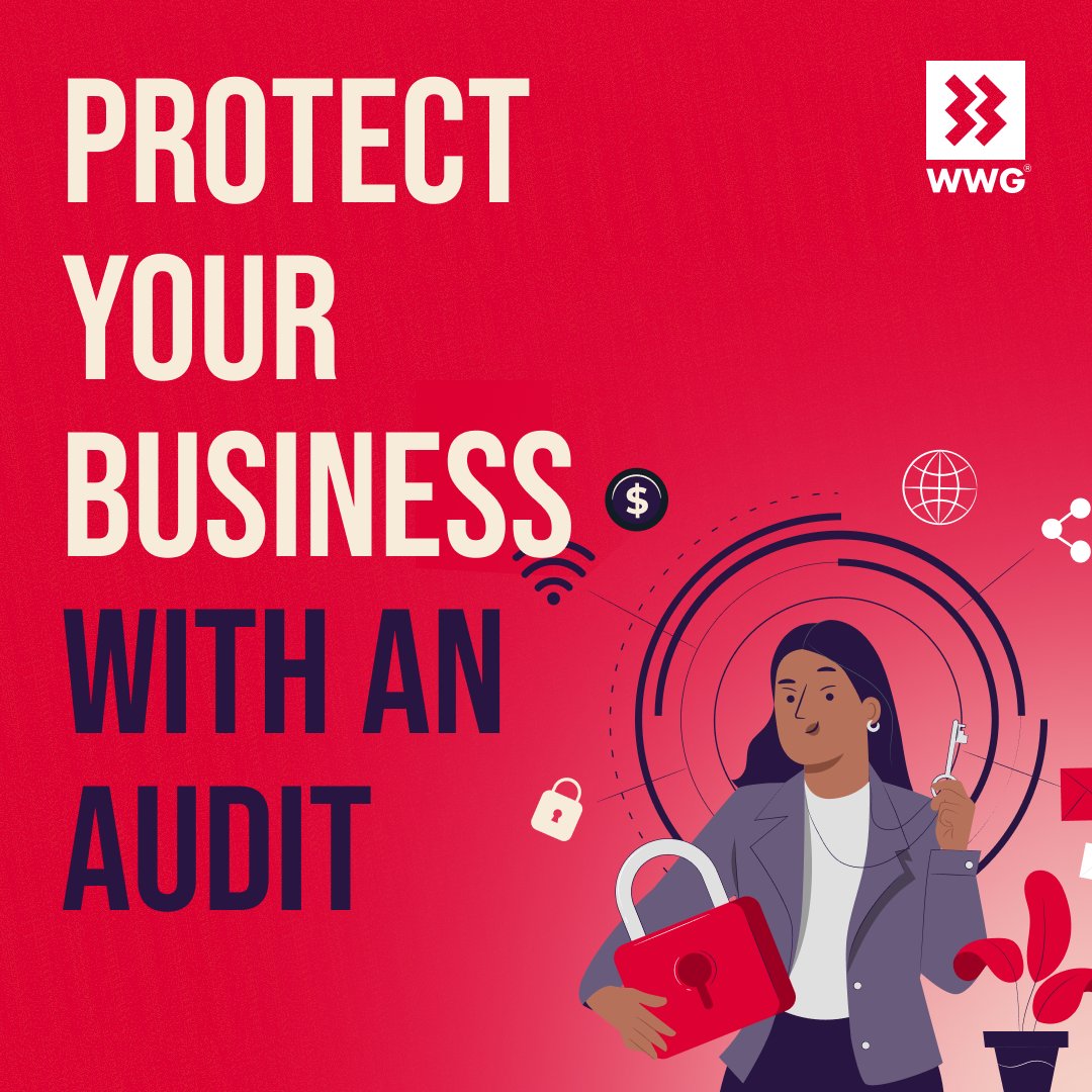 Protect your business from cyber attacks and data breaches with a comprehensive technology audit from WWG.
Our experts can help you identify and mitigate security vulnerabilities. 

#CyberSecurity #RiskManagement #SecureNow #ITAudit