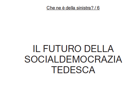 ferdaniello's tweet photo. Il  numero di @rivistailmulino è dedicato alla sinistra. C'è anche un mio contributo, ovviamente dalla e sulla #Germania. Un po' di storia, un po' di presente e qualche considerazione sul futuro. Grazie a @marioricciard18 e @bruno_simili, anche se mi hanno cambiato il titolo! https://t.co/zkUelFYWaU