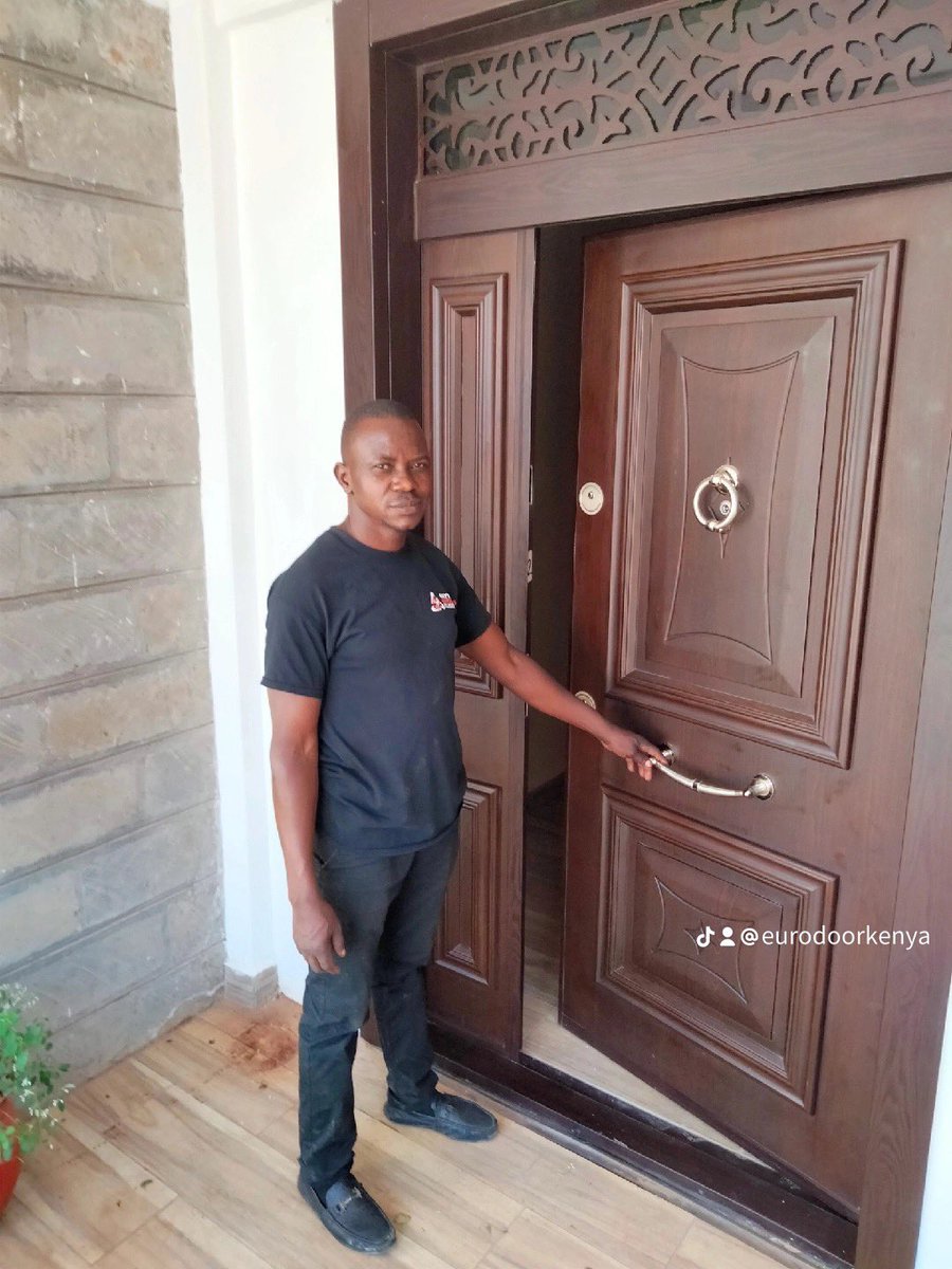 EurodoorK's tweet image. Increase the value of your house by installing a natural wood coated steel security door :Reach to us today

#interiordesign #steeldoorskenya #interiordesignnairobi #rosecoco #tirriestuesday Taita-1 William Ruto Wikileaks  Mama Ngina KCSE