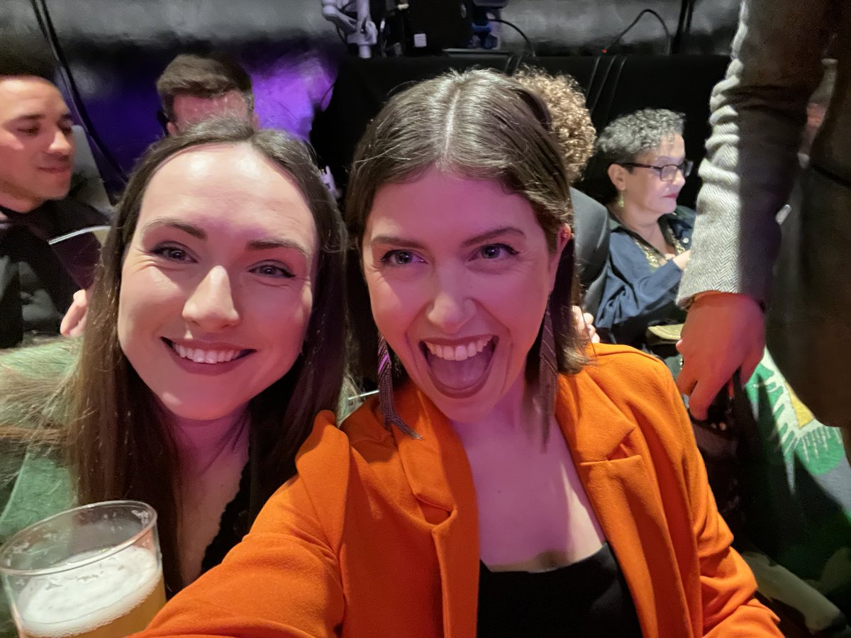 Fabulous evening repping <a href="/ClwydTweets/">Theatr Clwyd</a> at the #UKPAPantoAwards! Such a treat to get back together with everyone and to top it off we walked away with best panto for Robin Hood! 🥳