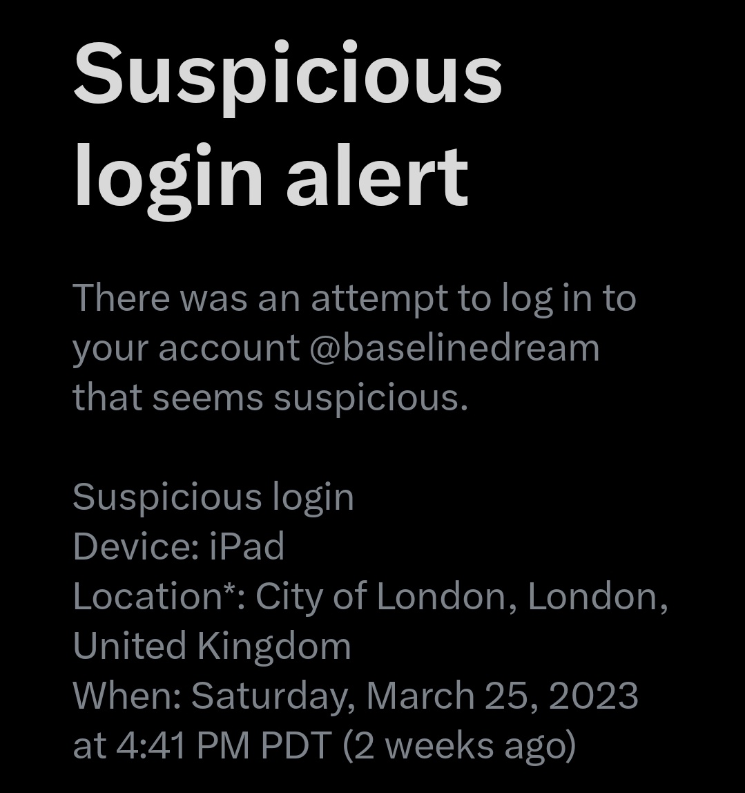 baselinedream's tweet photo. not someone tryna log in my account to steal my @ 😭 https://t.co/lS8oLlpy5n