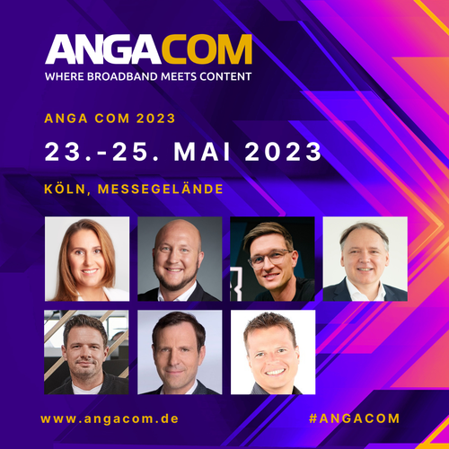 ANGA_COM's tweet photo. #ANGACOM 2023 zu „Benutzeroberflächen: Wie sehen Startbildschirm und TV-Nutzung von morgen aus?“: Carine Chardon (@ZVEIorg), Benedikt Frey (@SamsungTVPlus), Felix Krause (@DAZN_DE), Hans Kühberger (@Ocilion), Ronny Lutzi (@FOXXUM), Michael Müller (@VAUNET_Presse), Jörn Krieger https://t.co/nbLCY9iJL3