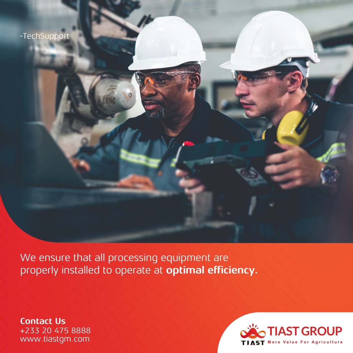tiastgroupgm's tweet image. We ensure that all processing is installed correctly to operate at optimal efficiency

#technicalservice #factory #processing #managing #expertise #operation #farm #cassava #cassavastarch #agriculture #tiastgroup #yvonne #UEFA