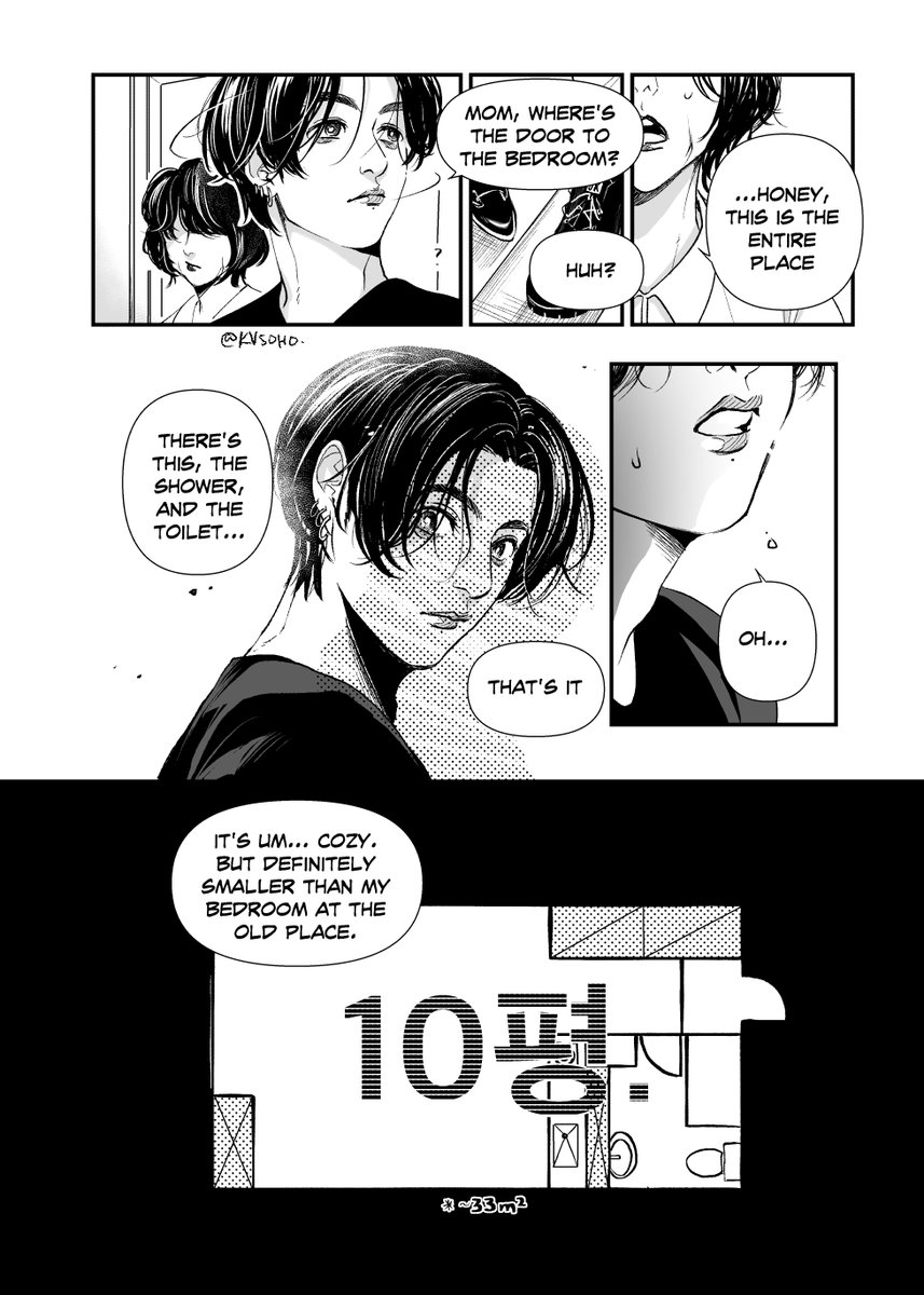 kvsoho's tweet photo. Short of Gold VOL 3 (Pt.14) 
#taekookau comic 
Rich boy × Bodyguard 
お金持ちとボディーガード🐰🐻 https://t.co/74ZHkik5az