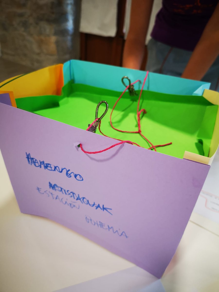 comunalnavarra's tweet image. Seguimos en la fase de prototipado en el #Comunal. Ayer estuvimos en la segunda sesión en Jauntsarats y planteamos cosas como un Festival del Valle para el consumo sostenible o un Teléfono de Atención Directa para personas mayores independientes.