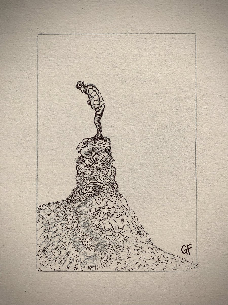 guerrillafables's tweet photo. Not jumping but scared of falling https://t.co/bLxtfBU9Qo