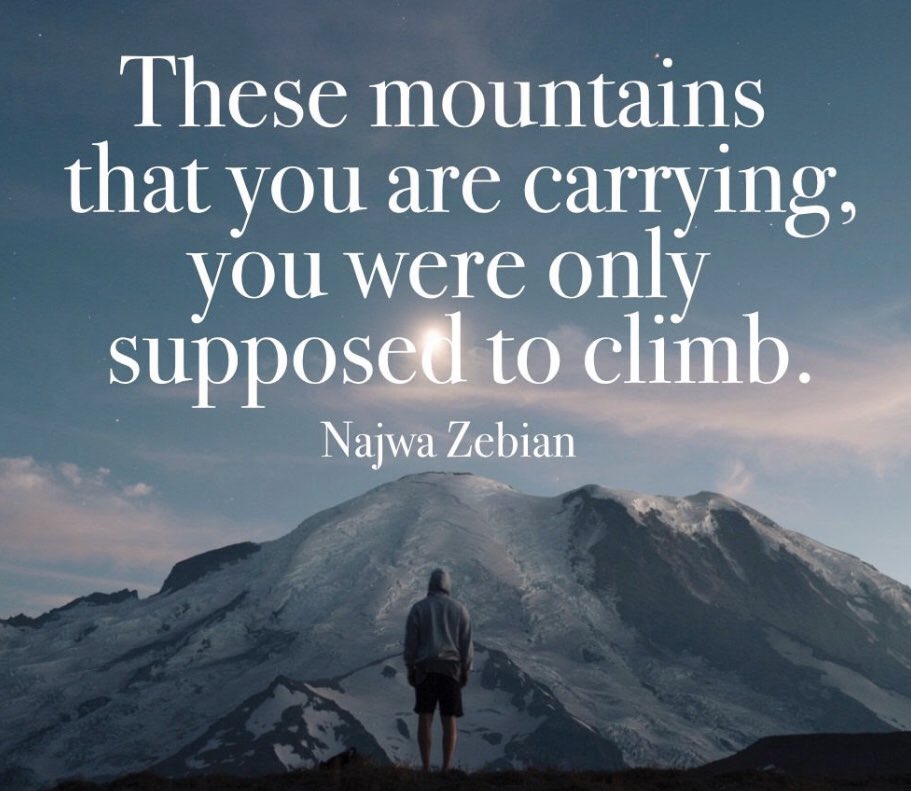 wleeny's tweet photo. Set aside some of your burdens and take care of yourself today. https://t.co/RBok1MpYMj