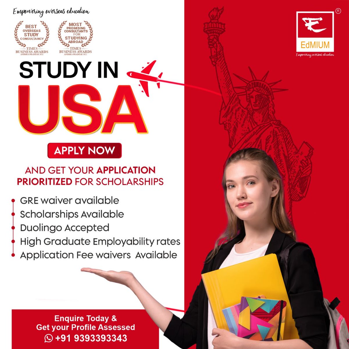 edmium's tweet photo. Study in USA can be an exciting and rewarding experience.

#studyoverseas #USAuniversities  #studyabroadlife  #studyinamerica #USAeducation #educationabroad #studyabroadgoals #overseas #vizagabroadconsultancy #vizagoverseasconsultancy #ielts #abroadconsultancy https://t.co/MquRRfYME5