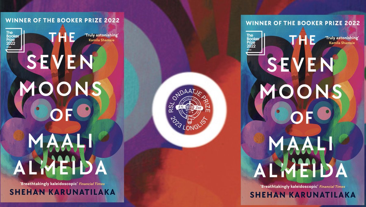 Congrats @Shehankaru for joining a stellar #RSLOndaatjePrize longlist – a fine contender for an award for  📚️ ‘that evoke the spirit of a place’ @RSLiterature @Indies_alliance @Profilebooks @RKbookpublicist @Dauntbooks @Waterstones