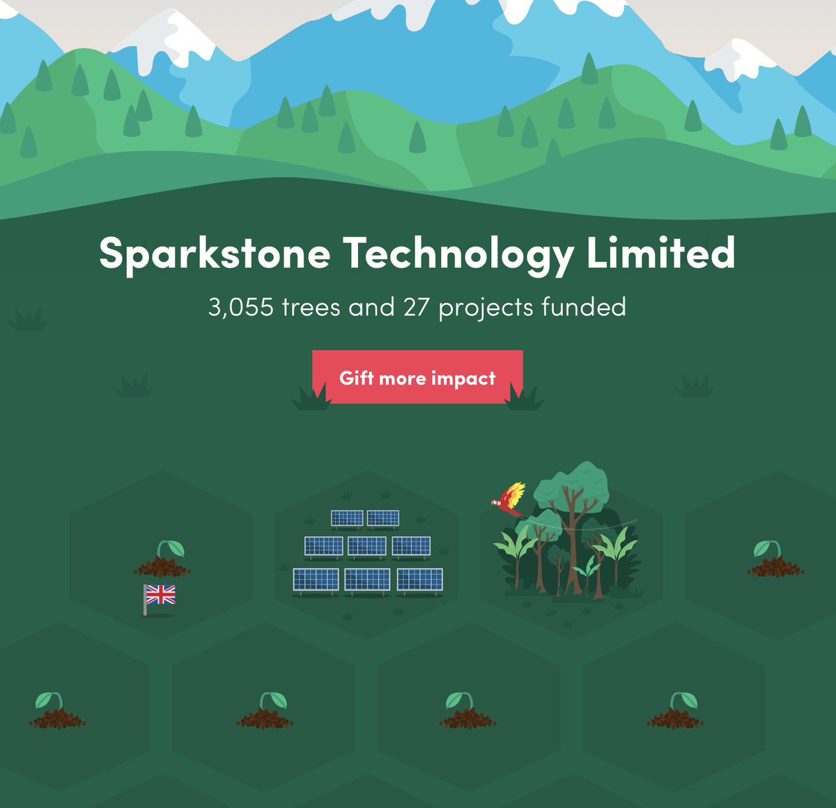 sparkstoneCRM's tweet image. Thanks to #Ecologi for helping us to support reforestation and carbon offsetting projects 💚🌿.

We are delighted to have now supported the planting of over 3k trees and 27 projects.

Take a look to find out how you can get involved...
ecologi.com/sparkstonetech…