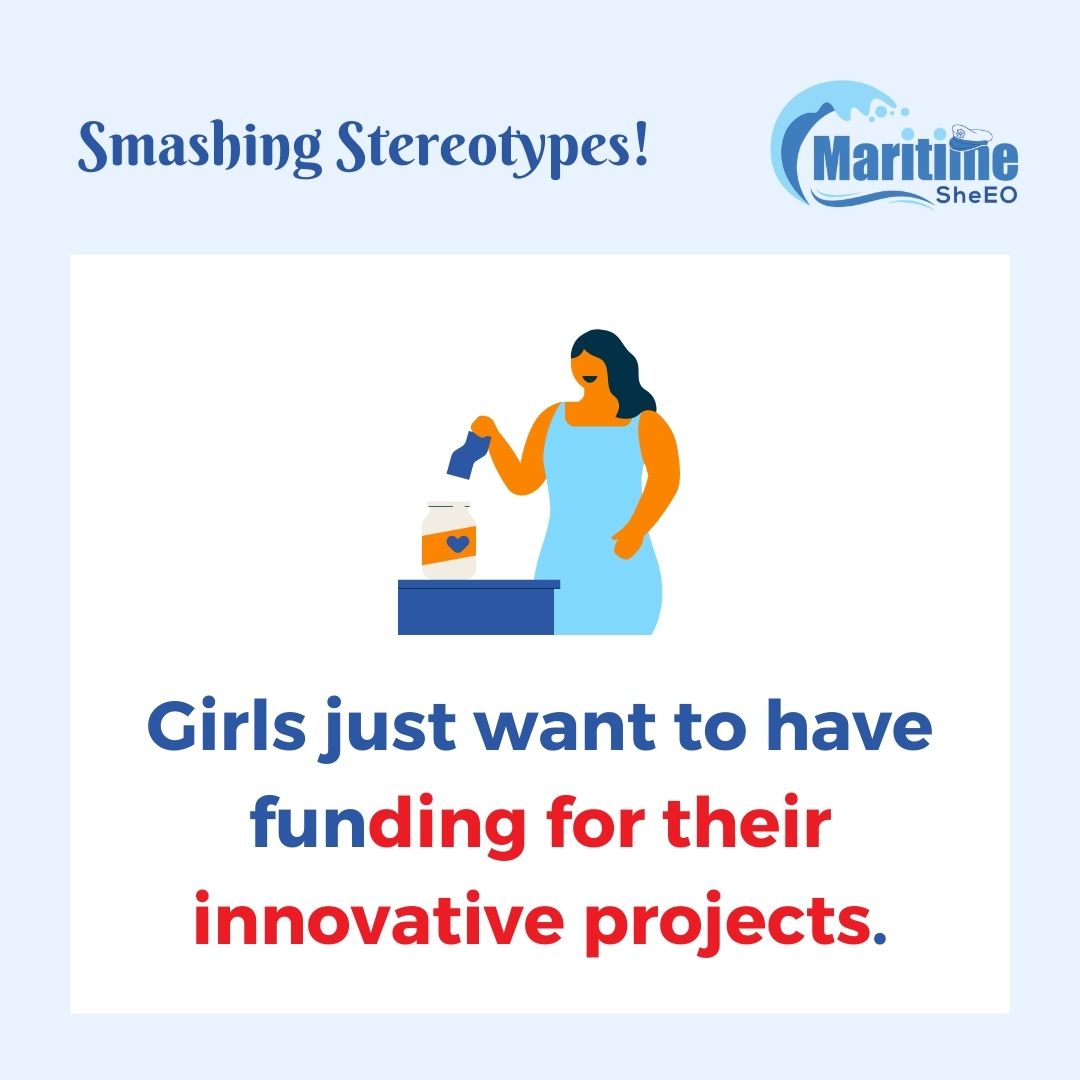 MaritimeSheeo's tweet image. We want fun(ding) too!

Women are told so many things.. here is our answer to
those cruel words! 💪🏻

#SheEO #MaritimeSheEO #womenempoweringwomen
#womeninmaritime #seafarerslife