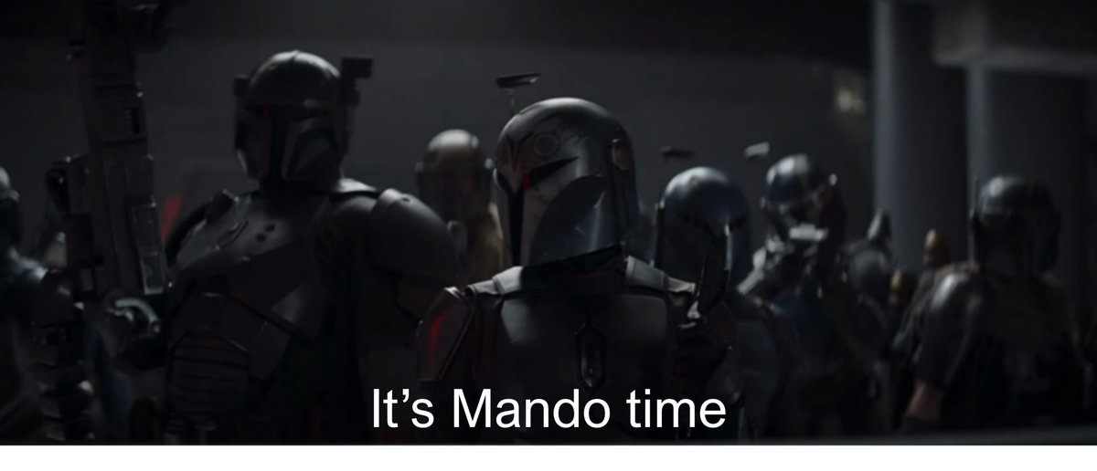 #TheMandalorian

They were so real for writing this:
