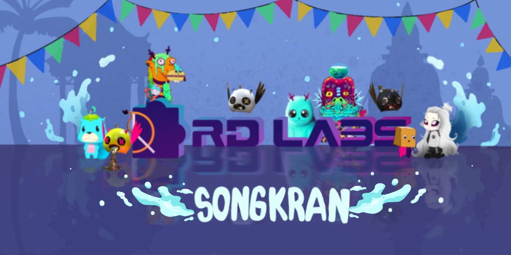 theRDLabs's tweet photo. 💦 Happy Songkran! 💦

We hope that everyone has a safe and healthy holiday!  #nftcommunity #RDLabs #NFTTHAILAND https://t.co/2wRR8ln1s4