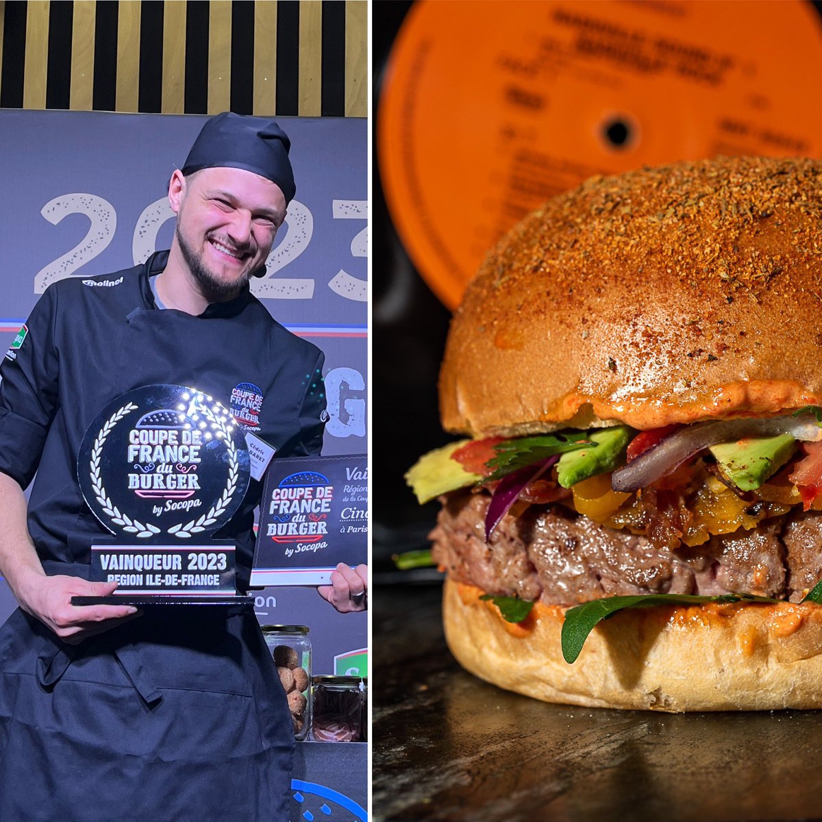 CFBurger_Socopa's tweet image. REMISE DES PRIX ÎLE DE FRANCE 2023

🥇Cédric Albaret avec le Tequila 

🥈Timothée Clavier avec The Blaze

🥉Anthony Pautrat avec The Who 

Rendez-vous à 16h30 pour la finale nationale ! 

#cfburger