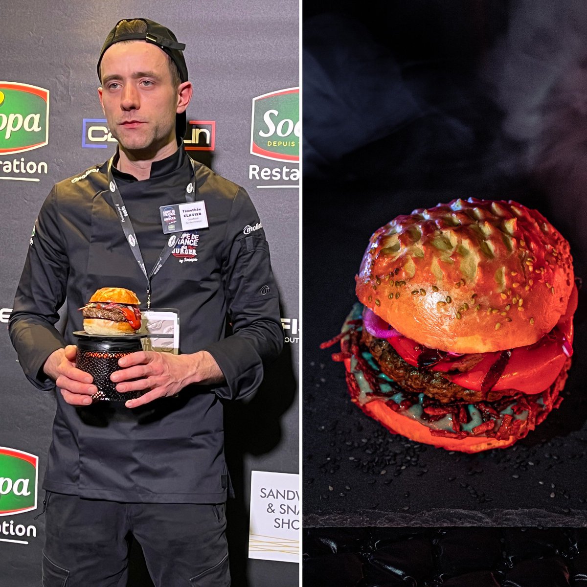CFBurger_Socopa's tweet image. REMISE DES PRIX ÎLE DE FRANCE 2023

🥇Cédric Albaret avec le Tequila 

🥈Timothée Clavier avec The Blaze

🥉Anthony Pautrat avec The Who 

Rendez-vous à 16h30 pour la finale nationale ! 

#cfburger