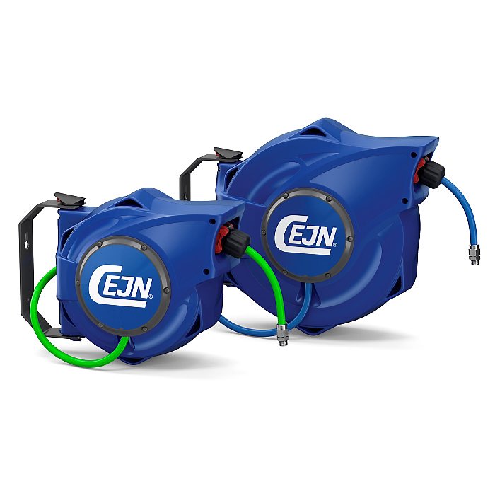 CEJN High Performance Safety Hose Reels available at Able Hydraulics.

The smart design of these innovative safety hose reels provides full flow from wall outlet right through to power tools, optimising efficiency, conserving energy, and reducing utility bills.