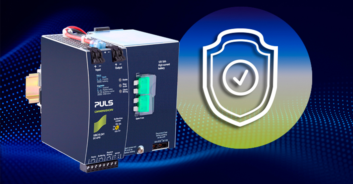 ➡️ The 24 V DC-UPS modules from #PULS have an adjustable maximum buffer time, to protect the battery from a deep discharge.
💡 This protective feature increases the lifetime of the battery and thus reduces replacement costs.
Learn more: hubs.ly/Q01L5qNR0