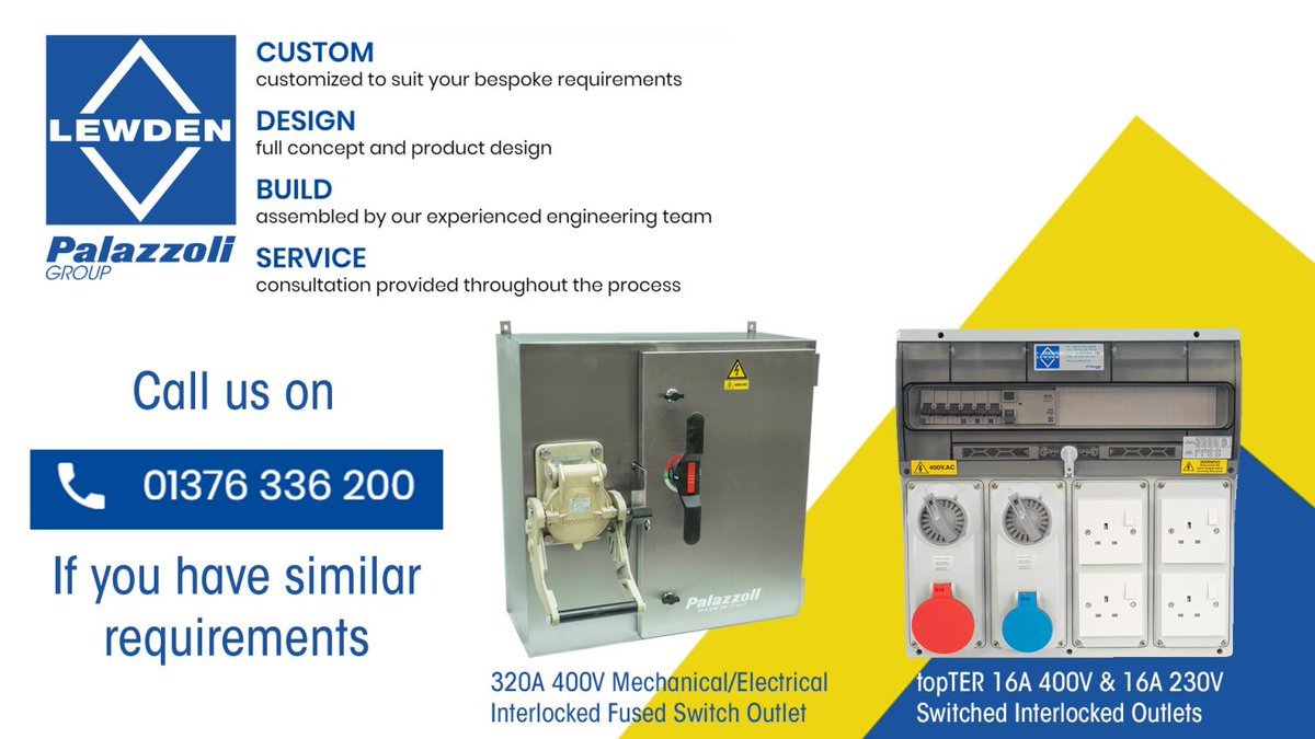 Unleash your unique electrical project with Lewden's custom design and built services. From control panels to power distribution units, we have the expertise to make it happen. Contact us to learn more! 
#LoveLewden #CustomDesign #Bespoke #PowerDistribution