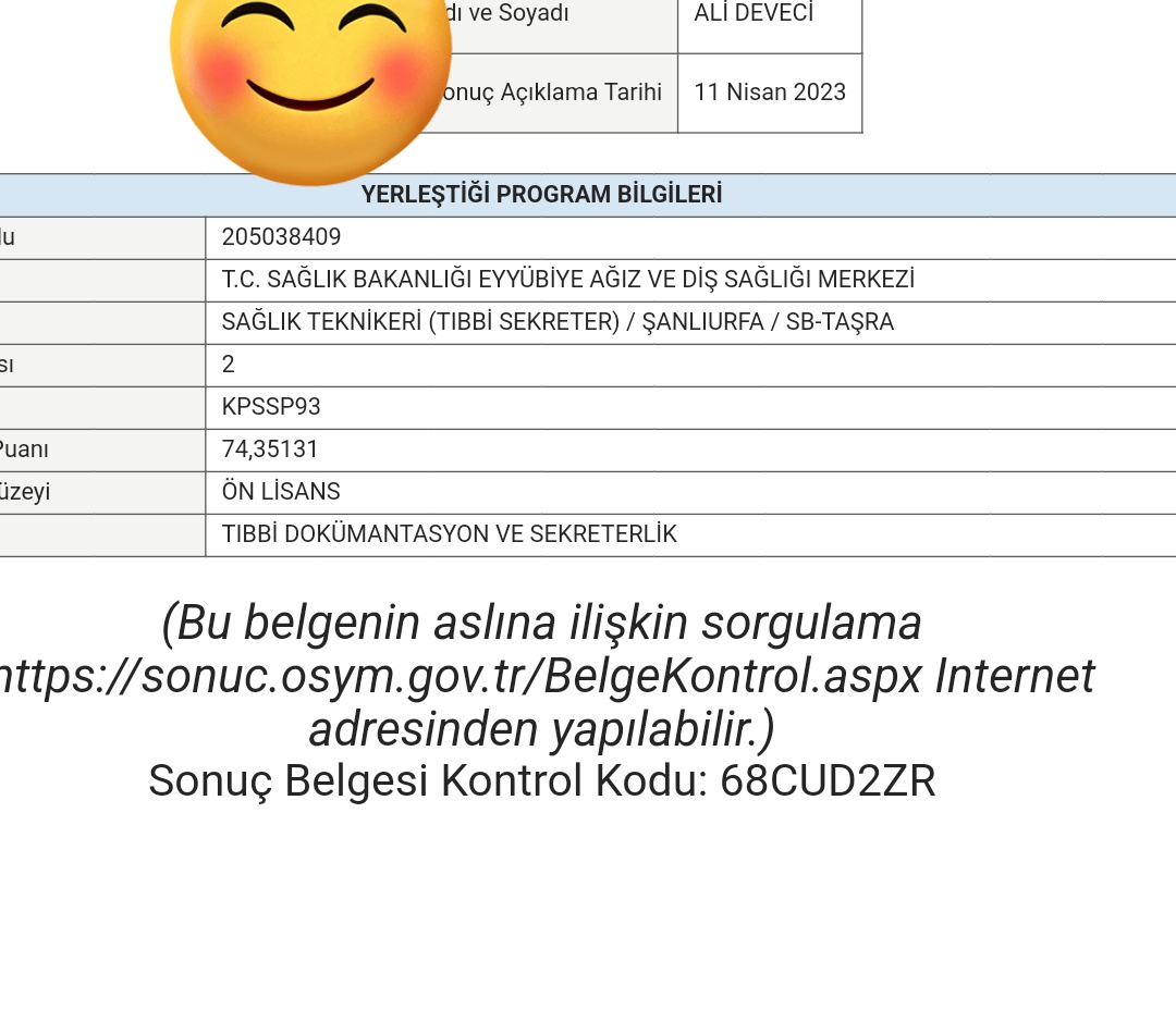 Allaha şükürler olsun ki bende ATANDIMMMM 🤣🤣